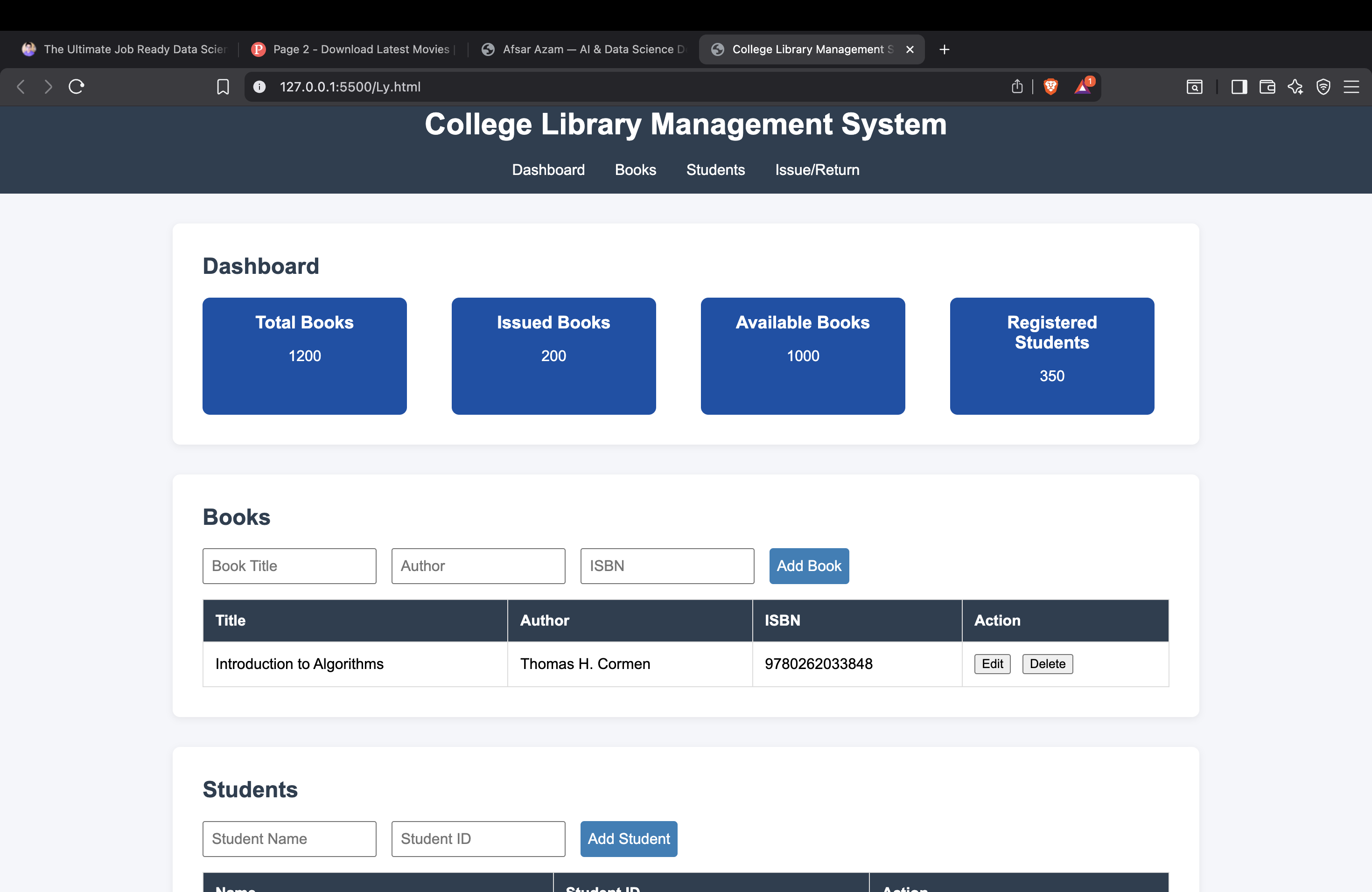 Library Management